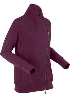 Трикотажная куртка с длинным рукавом (цвет бузины) Bonprix