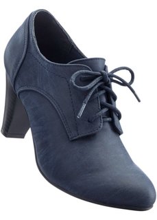 Туфли на шнурках (темно-синий) Bonprix