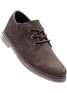 Кожаные туфли (коричневый) Bonprix