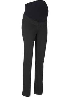 Мода для беременных: брюки с прямыми брючинами (черный) Bonprix