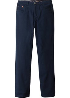 Твиловые брюки Slim Fit (темно-синий) Bonprix