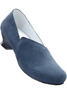 Замшевые туфли (синий/светло-серый) Bonprix