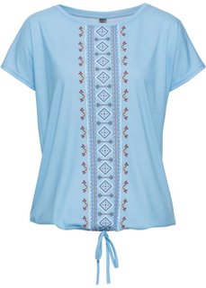 Футболка (синий с рисунком) Bonprix