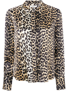 leopard print shirt  Ganni