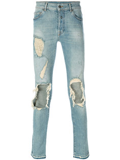 overdyed Pecho slim fit jeans Marcelo Burlon County Of Milan