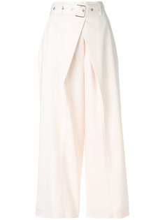 wrap pleat buckled trousers Proenza Schouler