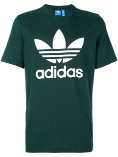 футболка с логотипом-трилистником Adidas Originals