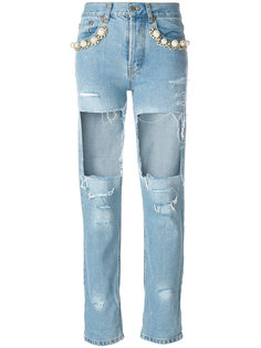 Big Heroes destroyed jeans Forte Couture