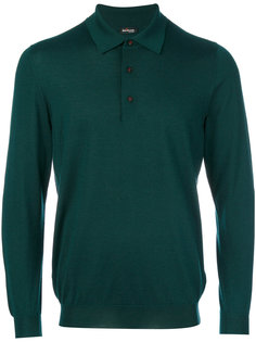 knitted polo shirt Kiton