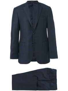 однобортный костюм Corneliani
