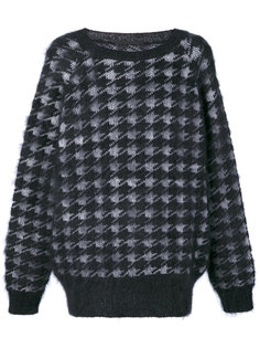 джемпер с узором в ломаную клетку Haider Ackermann