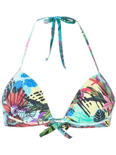 tropical print bikini top  Ermanno Scervino