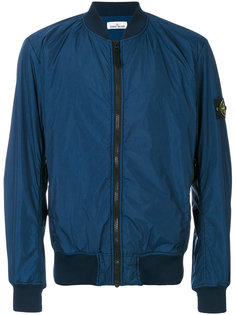 textured bomber jacket Stone Island
