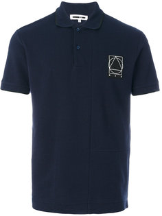 glyph icon patch polo shirt McQ Alexander McQueen