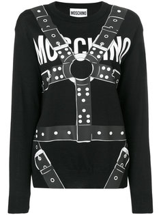 свитер Trompe Loeil Moschino