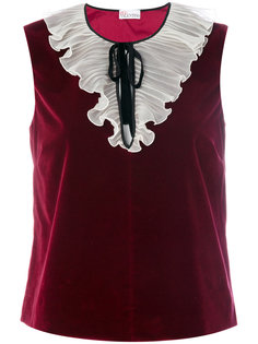 бархатный топ Red Valentino