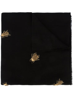 шарф с вышивкой Janavi