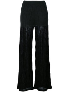 knitted palazzo pants M Missoni