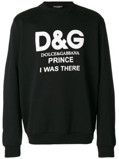 толстовка с логотипом Prince Dolce &amp; Gabbana