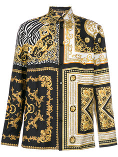 футболка с принтом барокко Versace
