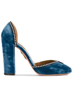 декорированные туфли Lou Lou Aquazzura