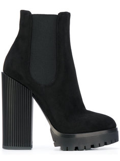 ботинки по щиколотку на массивном каблуке Dolce &amp; Gabbana