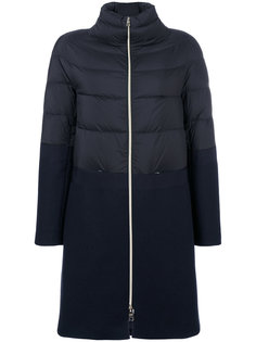 zip-up padded coat Herno