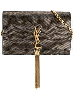 маленькая сумка-сэтчел с кисточкой Kate Saint Laurent