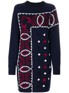 embroidered dress Sacai