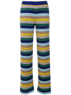 полосатые брюки Missoni