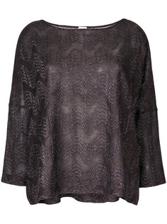 wide neck flared top M Missoni