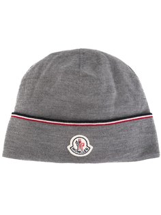 шапка-бини с логотипом Moncler
