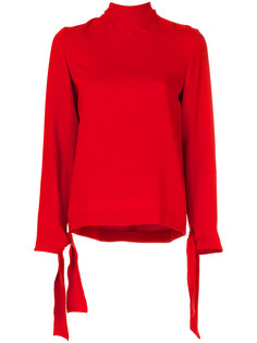 neck tie blouse Joseph