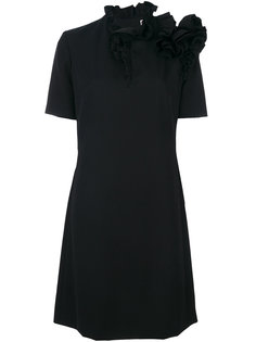 платье с оборкой  Lanvin