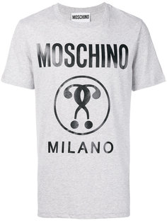 футболка Moschino Milano Moschino