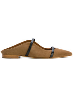 pointed toe slippers Malone Souliers