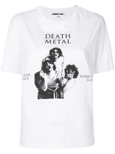 футболка с принтом Death Metal McQ Alexander McQueen