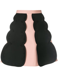 юбка с фигурной отделкой  Red Valentino