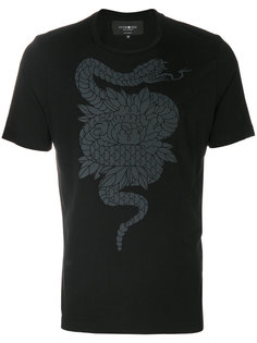 snake print T-shirt Hydrogen