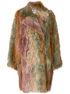 faux fur textured coat Mm6 Maison Margiela