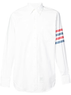 contrast stripe detail shirt  Thom Browne