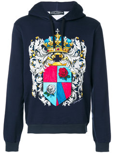 толстовка с капюшоном и принтом Dolce &amp; Gabbana