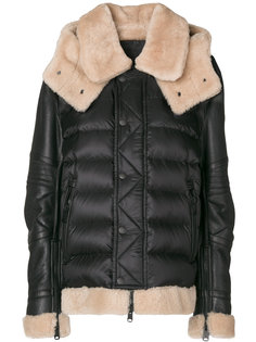 стеганая байкерская куртка  Moncler