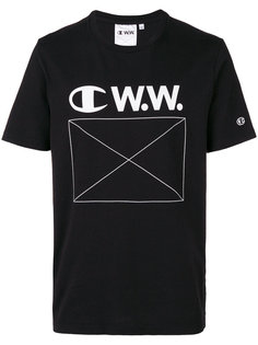 футболка с принтом-логотипом Champion X Wood Wood