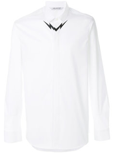lightning collar shirt  Neil Barrett