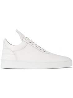 кроссовки из кожи зернистой фактуры Filling Pieces