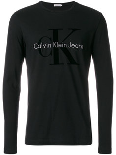 толстовка с принтом логотипа Calvin Klein