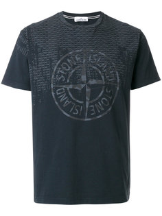 футболка с логотипом Stone Island