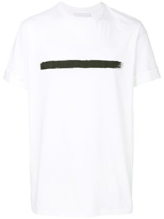 brush stroke print T-shirt Neil Barrett
