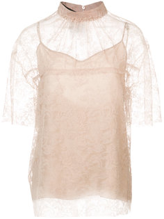 layered blouse  Rochas